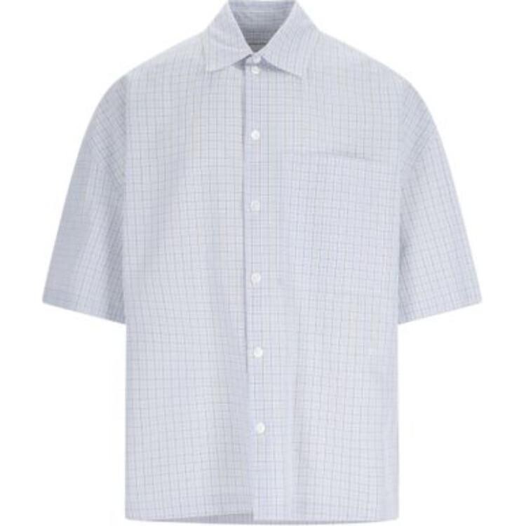 

Рубашка мужская светло-синяя Bottega Veneta, светло-голубой