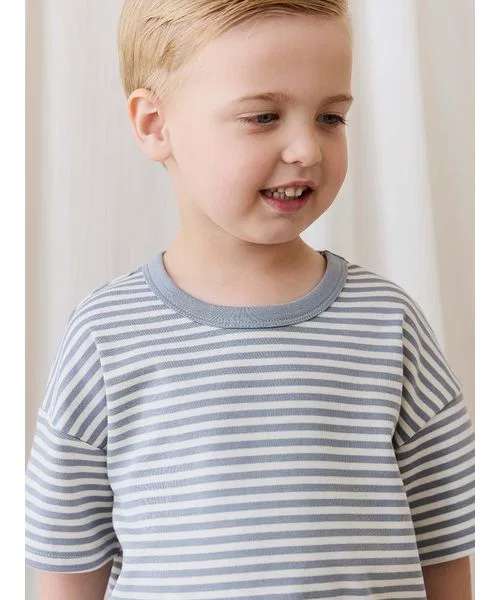 Детская футболка JAMIE KAY Narrow Stripe из пима-хлопка — фото 3