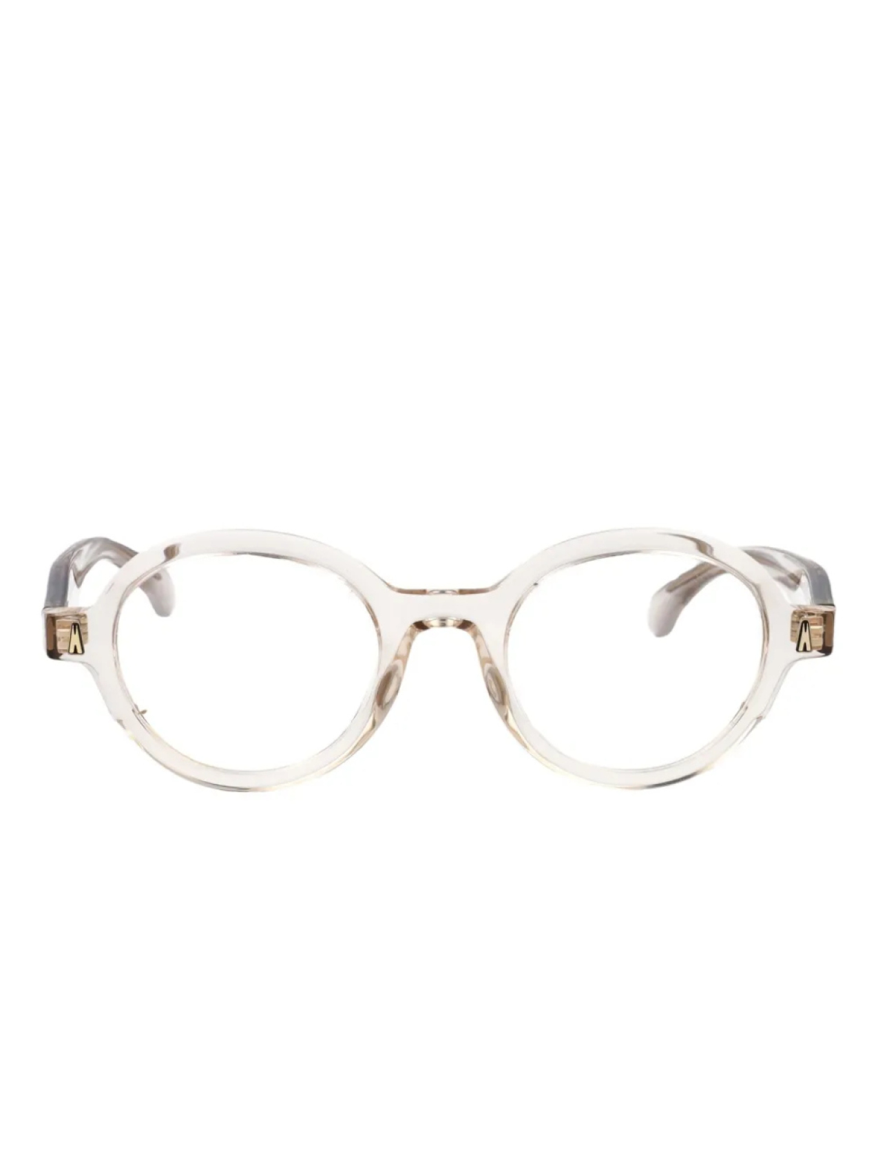 

Очки Moncler Eyewear в овальной оправе, белый