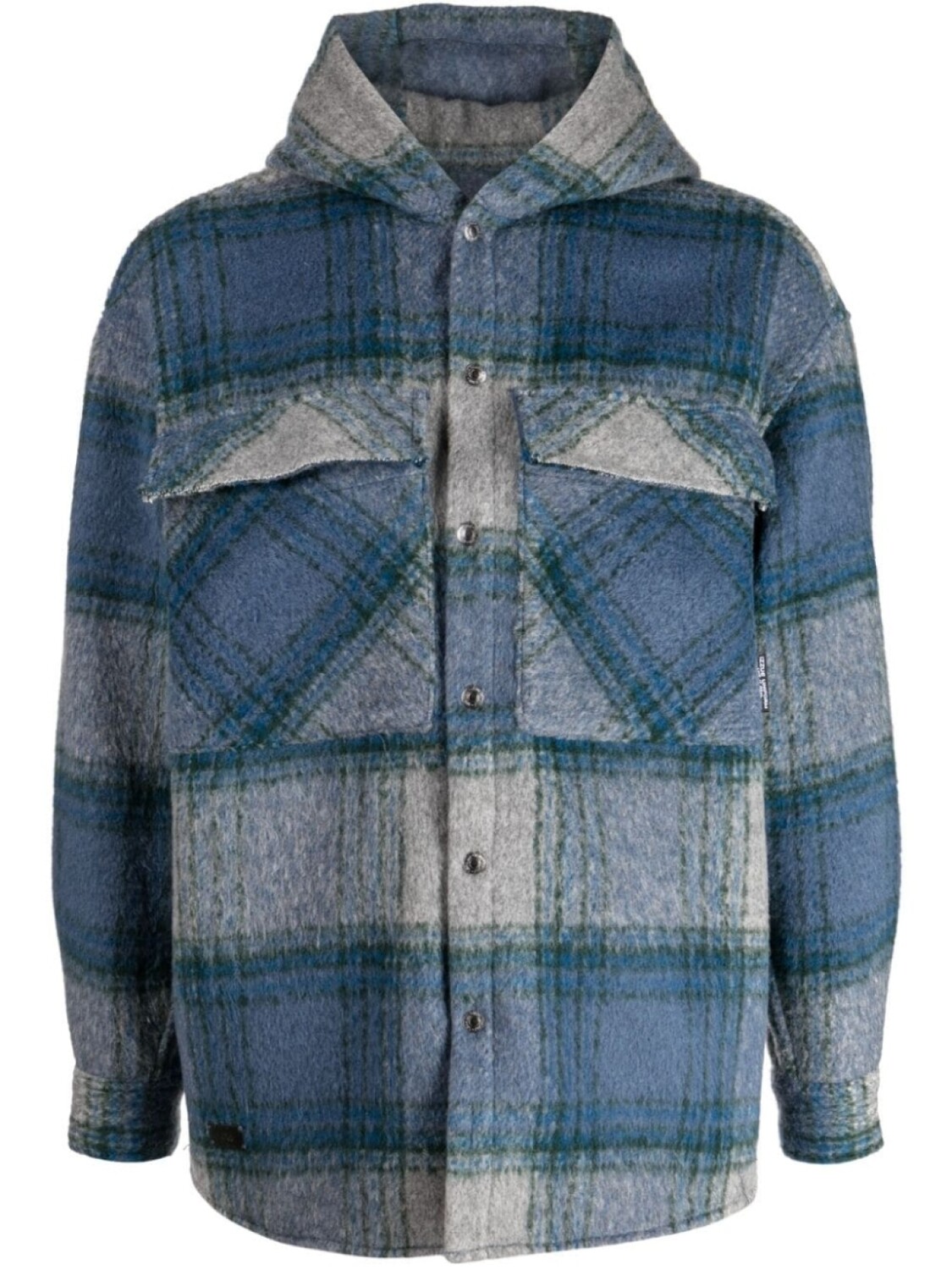 

Куртка с капюшоном и логотипом izzue, синий