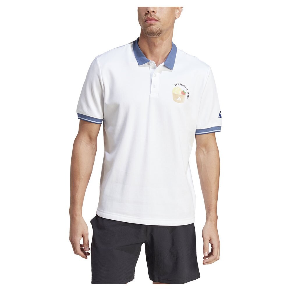 

Поло с коротким рукавом adidas Clubhouse Classic Premium, белый