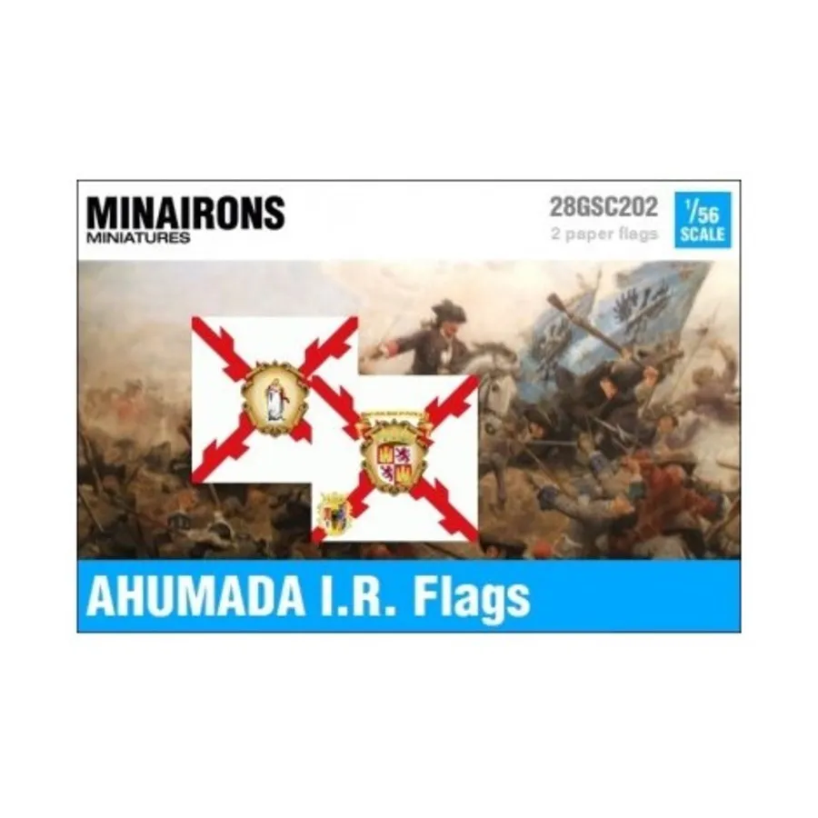 

Ахумада И.Р. Флаги, War of Spanish Succession - Decals & Flags (1:56)