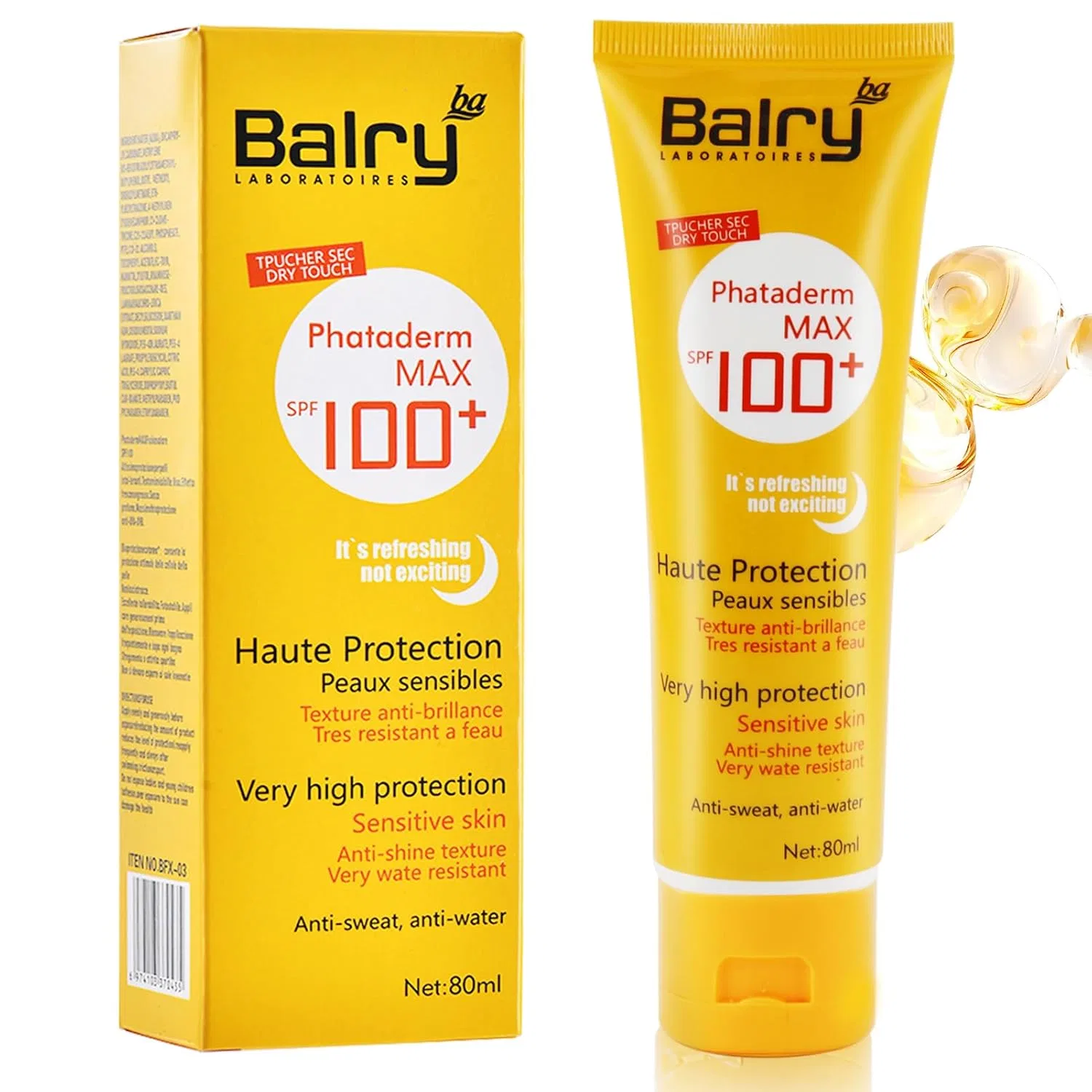 Солнцезащитный крем SPF 100, 80 мл Znnhnn