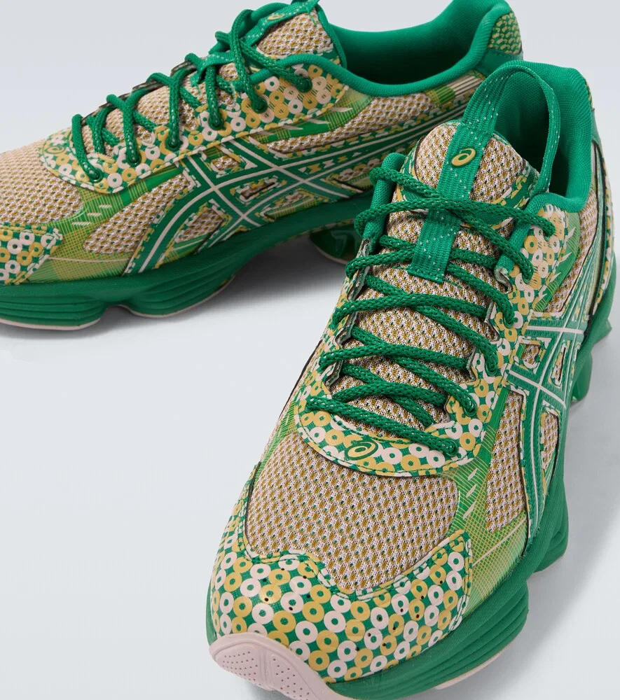 Кроссовки US7-S Gel-Kinetic Fluent Asics, зеленый — фото 3