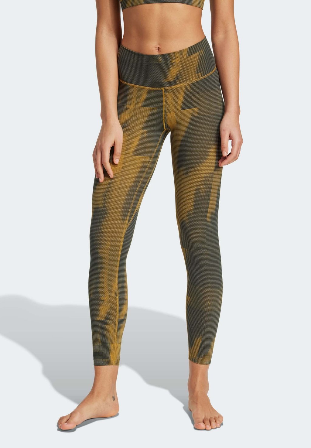 

Леггинсы ALL ME GRAPHIC 7/8 Adidas Performance, цвет Preloved Bronze Aurora Ink