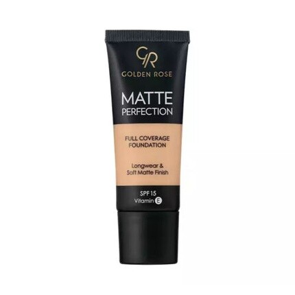 

Тональная основа Matte Perfection Full Coverage SPF15 C5 35 мл Golden Rose