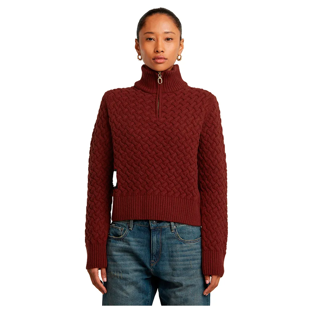 

Свитер G-Star Chunky Skipper, красный