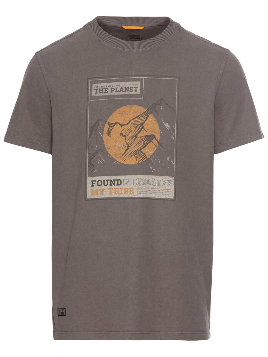 

Футболка CAMEL ACTIVE, Grey/Dark grey