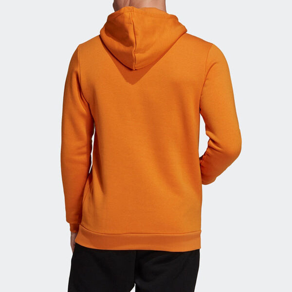 Толстовка Men's adidas Bl Fl Hd Kangaroo Pocket Orange, оранжевый — фото 4