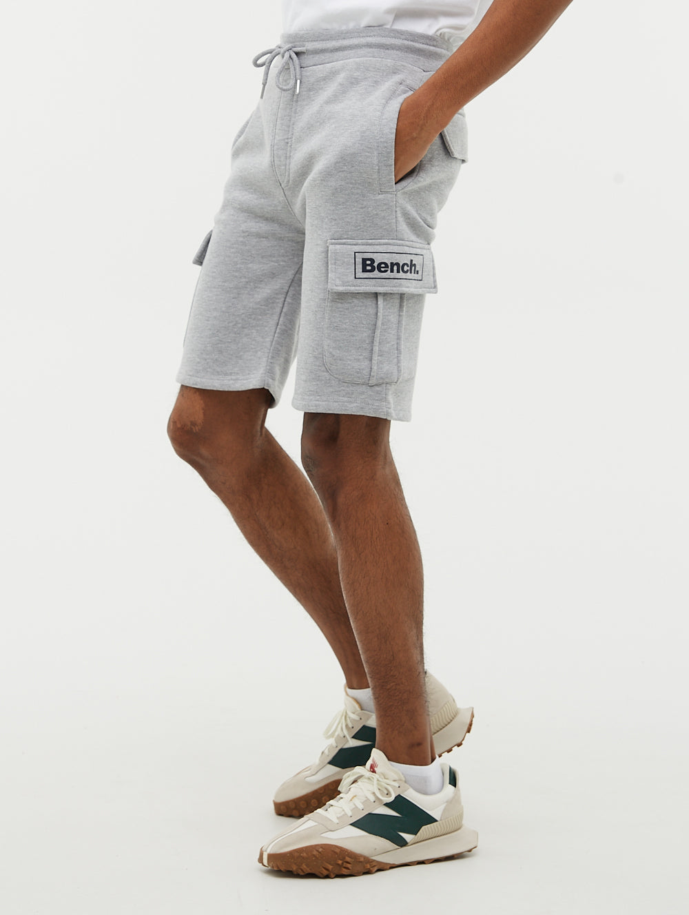 

Флисовые шорты Claxton Bench., цвет grey marl