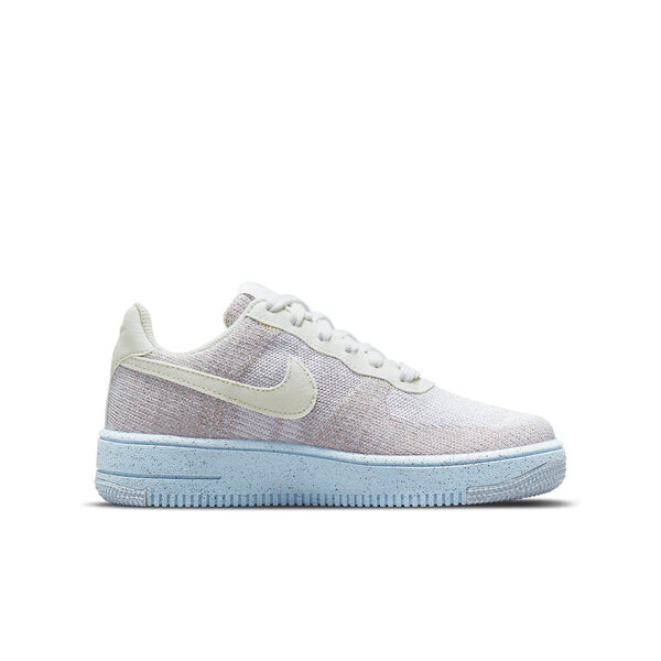 Кроссовки air force 1 crater flyknit Nike, белый — фото 2