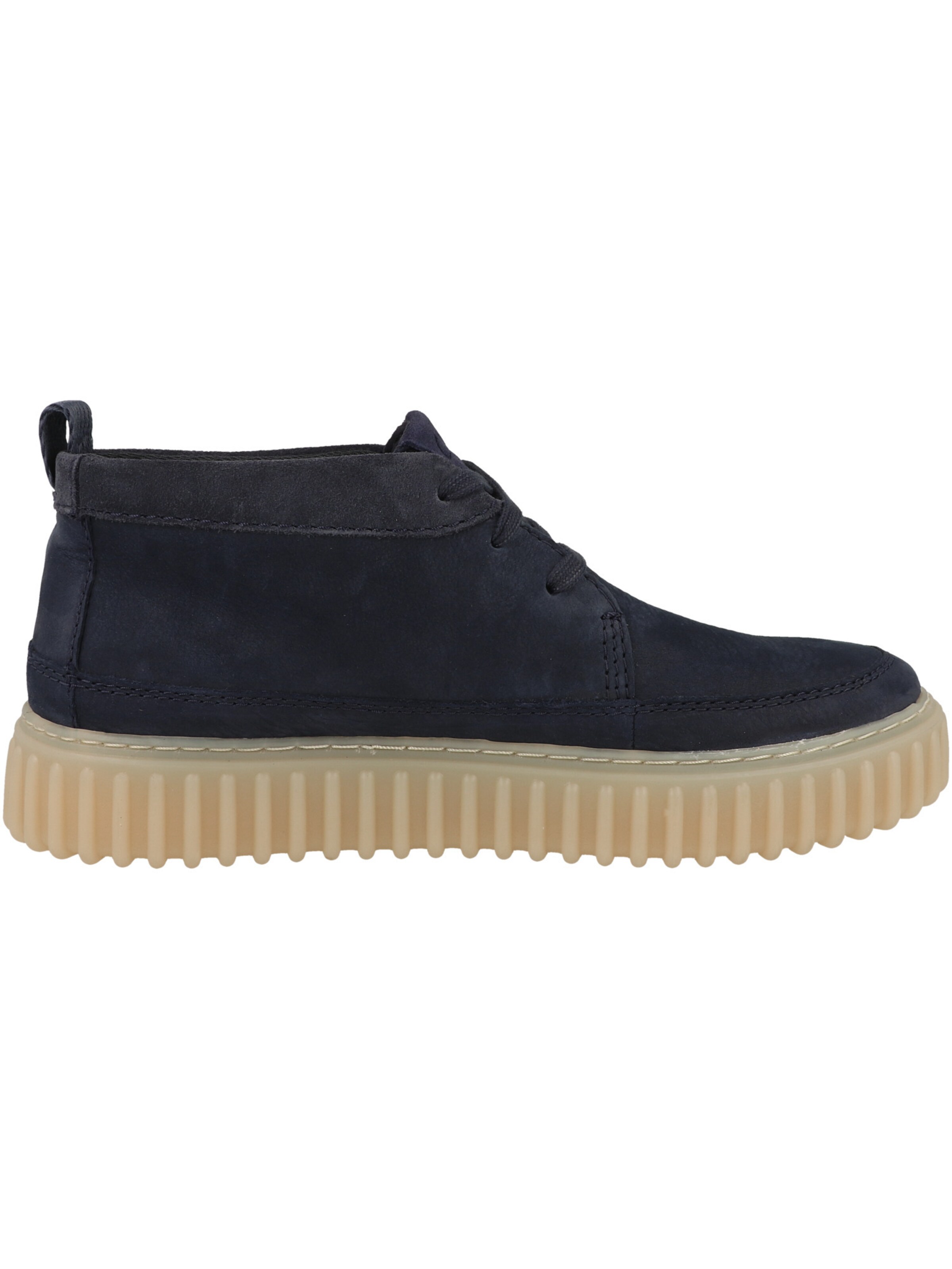 CLARKS Туфли 'Torhill Lace High' на шнуровке в синем цвете — фото 4