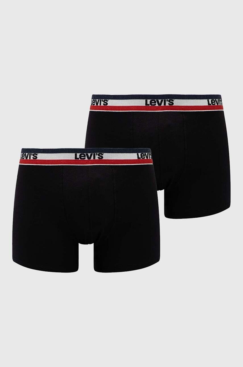 

Боксеры, 2 пары Levi'S, черный