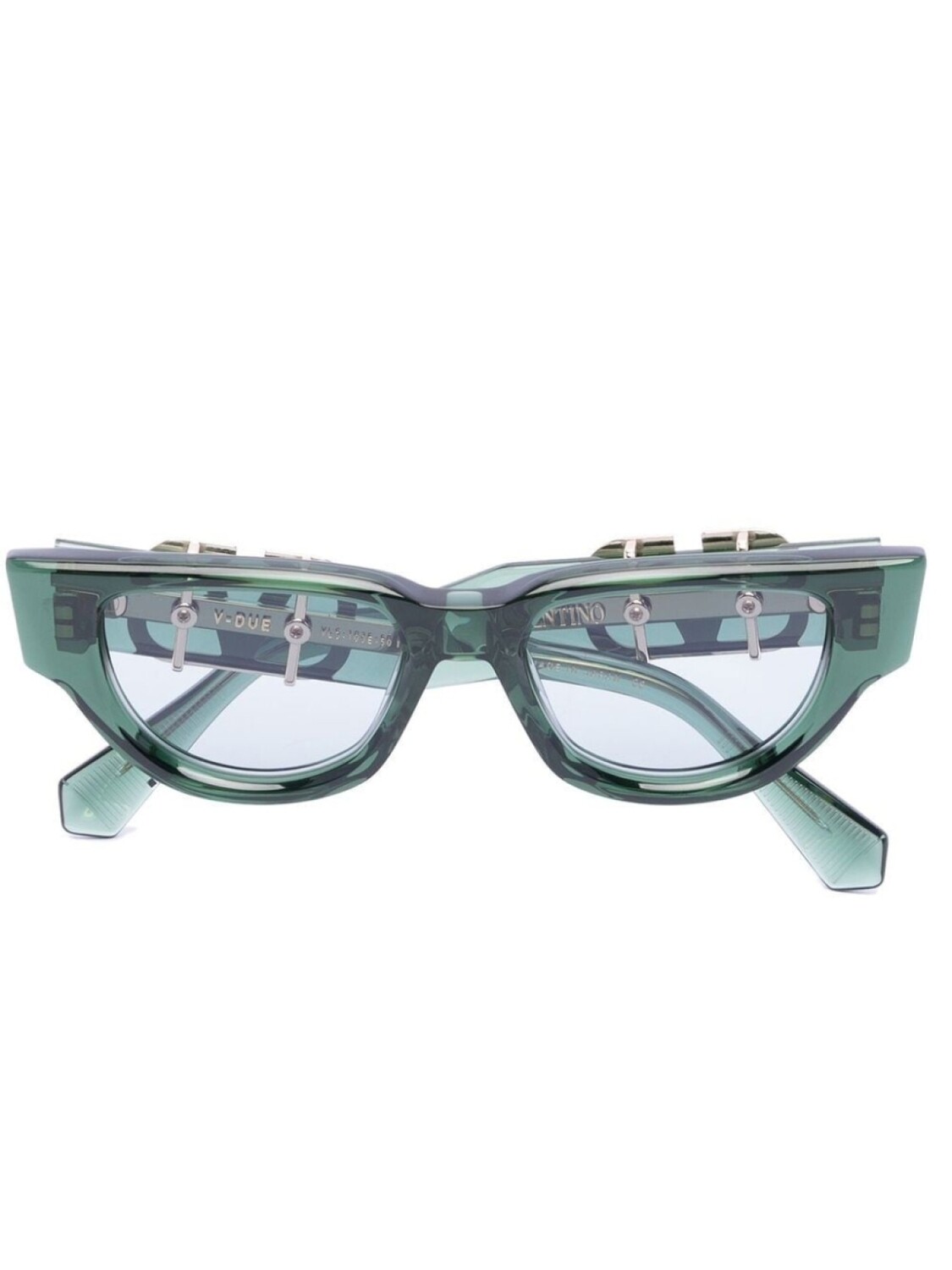 

Valentino Eyewear солнцезащитные очки с логотипом VLogo Signature, зеленый