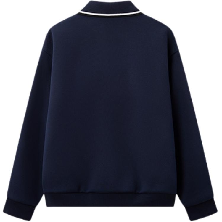 MIU MIU Куртка с молнией и вышитым логотипом, Blue — фото 2