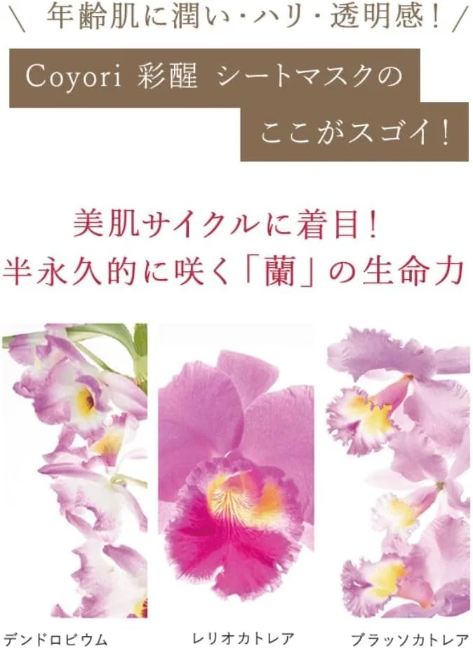 Тканевая маска Coyori — Koyori Colorful Sheet Mask увлажняющая, 24 мл — фото 4