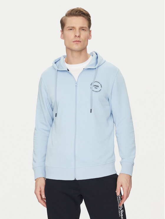 

Толстовка стандартного кроя Simon 12269366 Jack&Jones, голубой