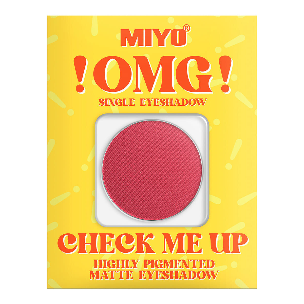 

Матовые тени для век 12 крови Miyo Omg! Check Me Up, 1,3 гр