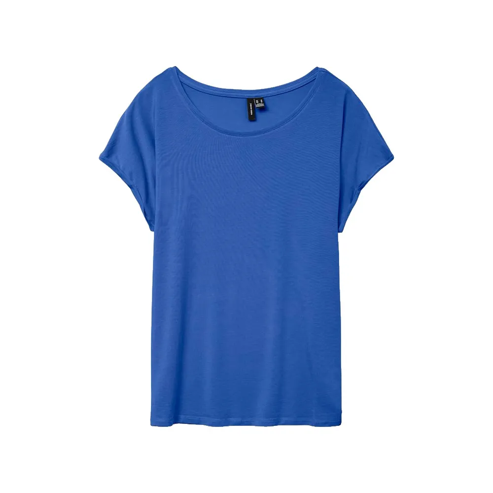 

Футболка с коротким рукавом Vero Moda Ava Plain, синий