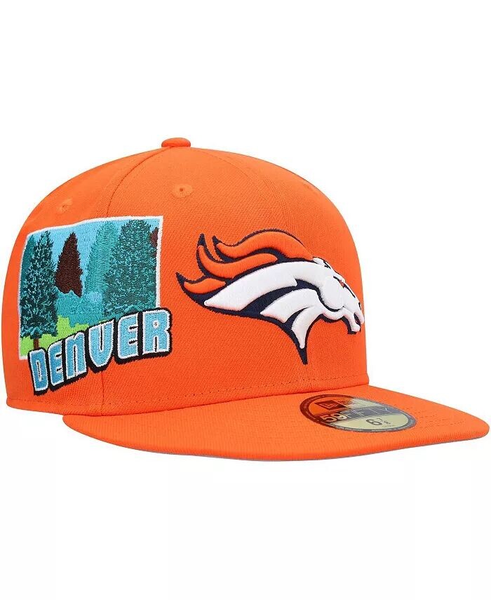 

Мужская оранжевая кепка Denver Broncos Stateview 59FIFTY Fitted New Era