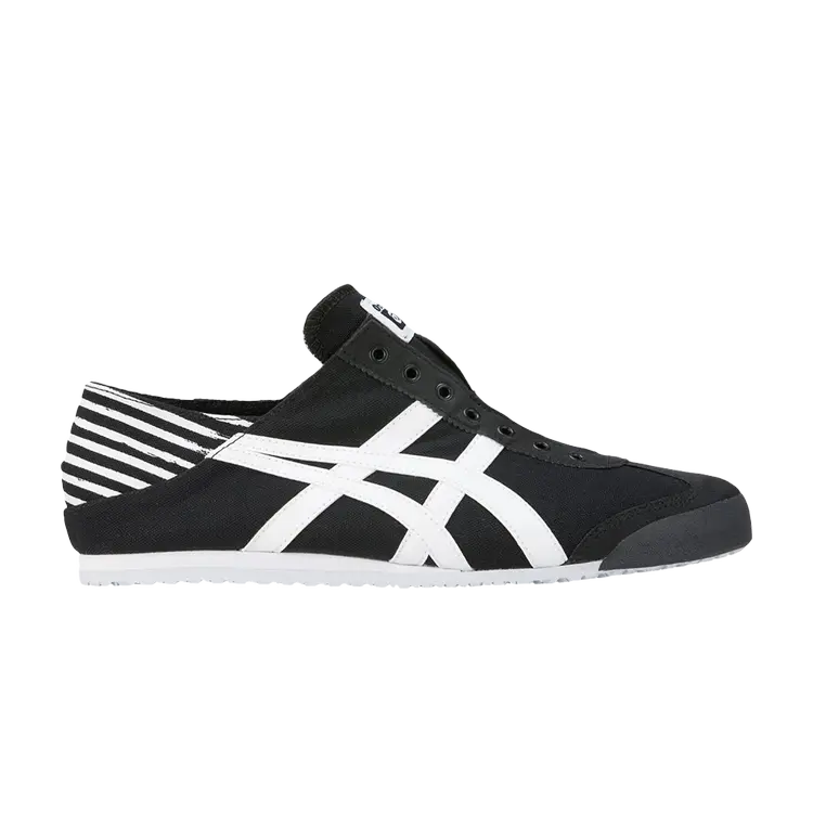 

Кроссовки Onitsuka Tiger Mexico 66 Paraty 'Black White', черный