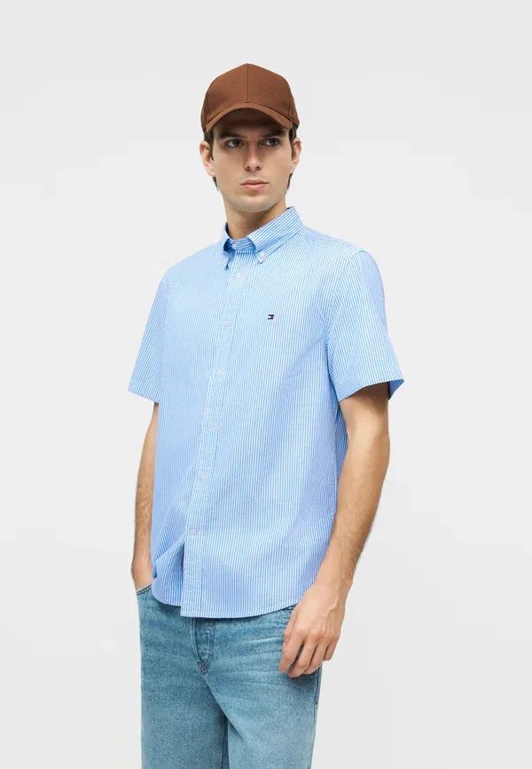Футболка Tommy Hilfiger Flex Pop Classic Shirt Core Essentials, синий — фото 4