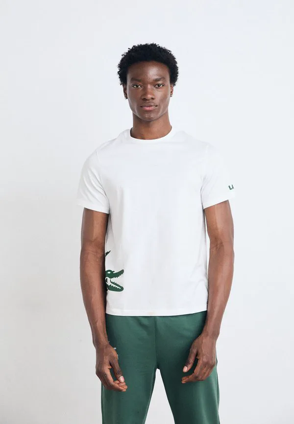 Верхняя часть пижамы Lacoste, White/Thyme