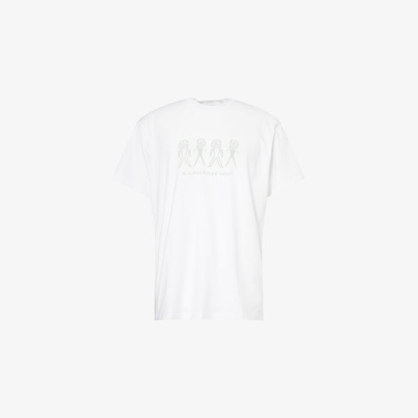 

Футболка из хлопка с графическим принтом Terrestrial Carhartt Wip, мультиколор