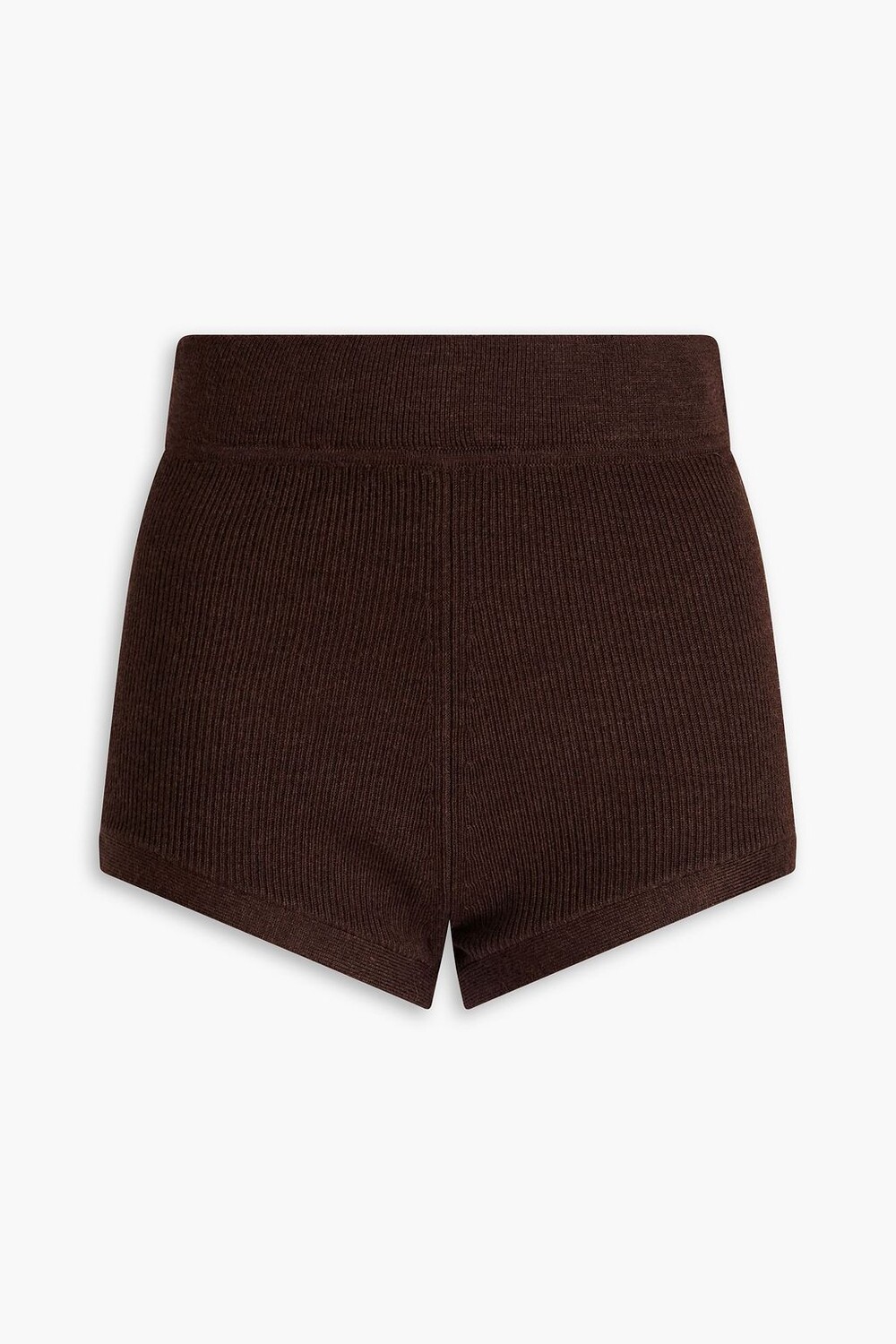 

Шорты Selah в рубчик из смесовой шерсти RAG & BONE, шоколад