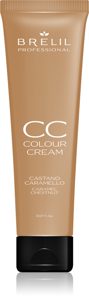 

Крем-Краска CC Colour Cream для всех типов волос Brelil Professional, atspalvis caramel chestnut 150 мл