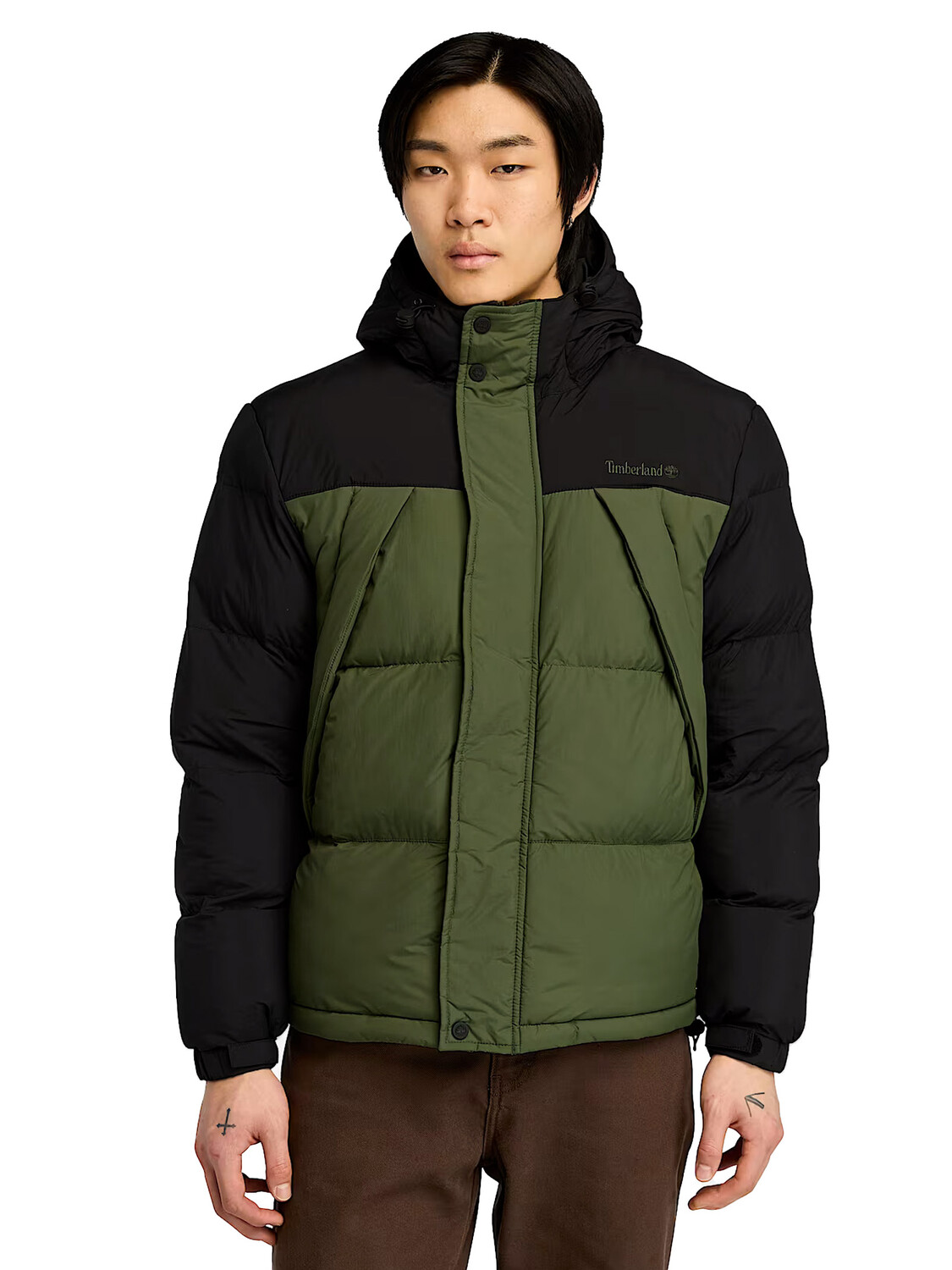 

Пуховик piumino idrorepellente resistente Timberland, зеленый