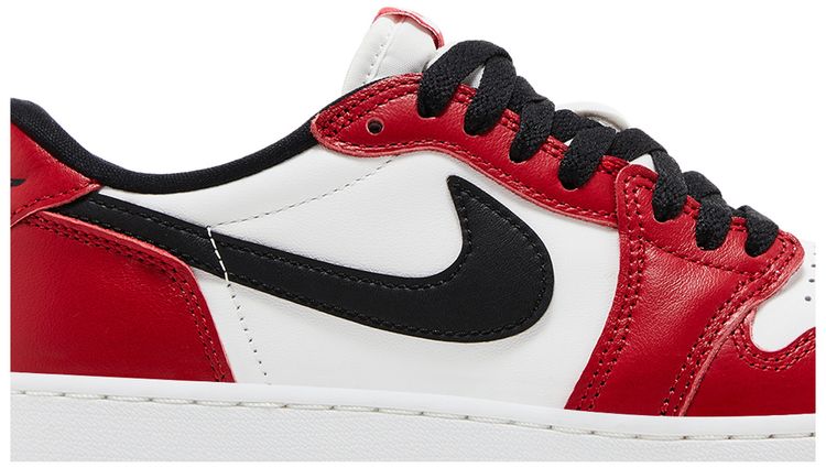 Кроссовки Air Jordan 1 Retro Low OG GS 2025, красный — фото 2
