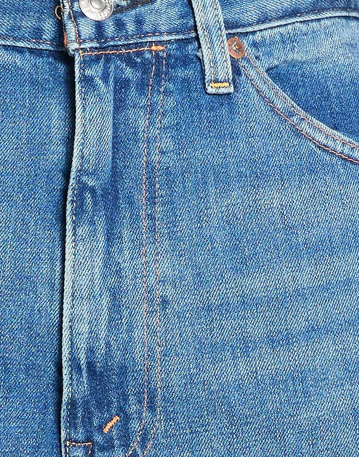 Джинсы прямого кроя LEVI'S синие — фото 4