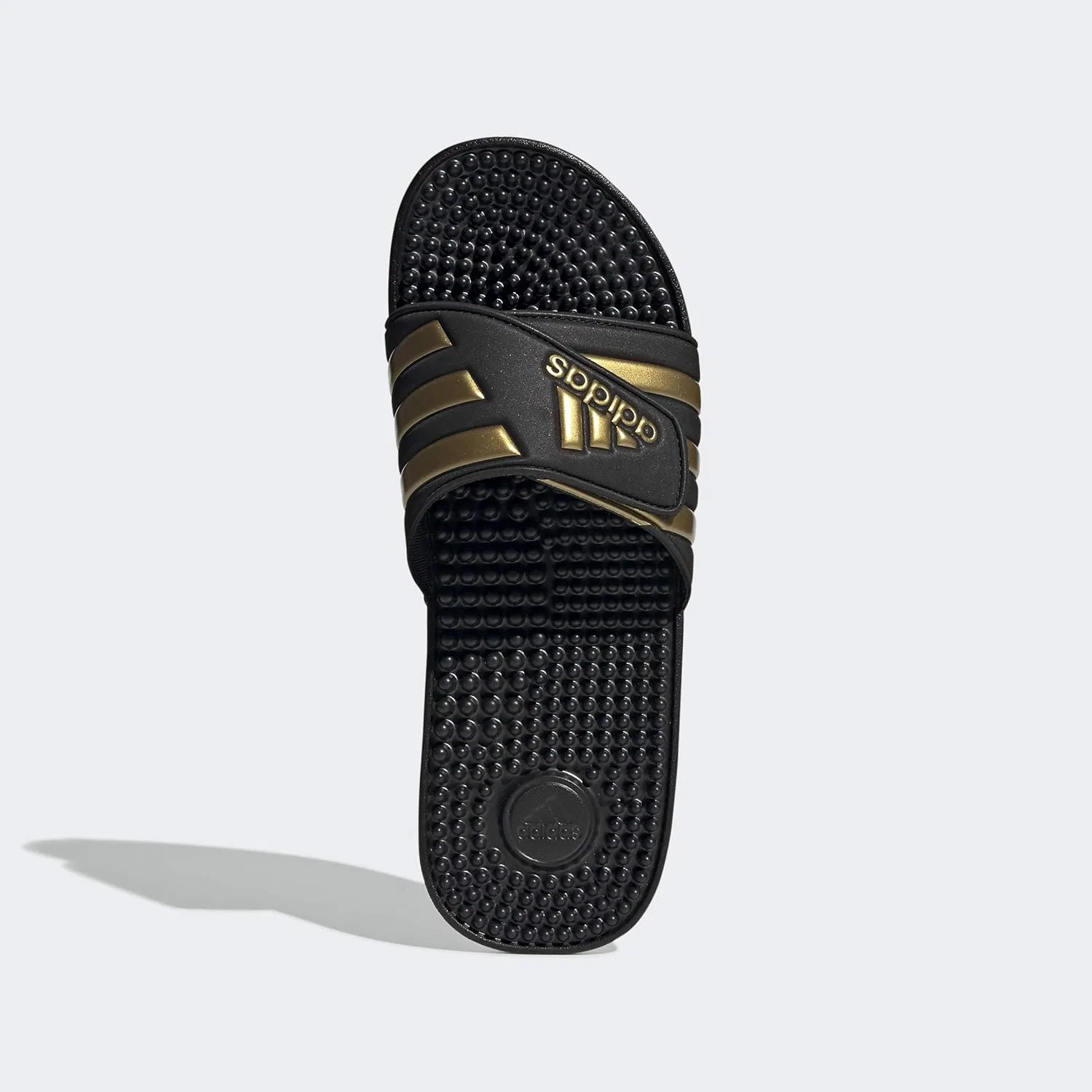 Сандалии спортивные adidas, черный/золотой металлик/черный — фото 3