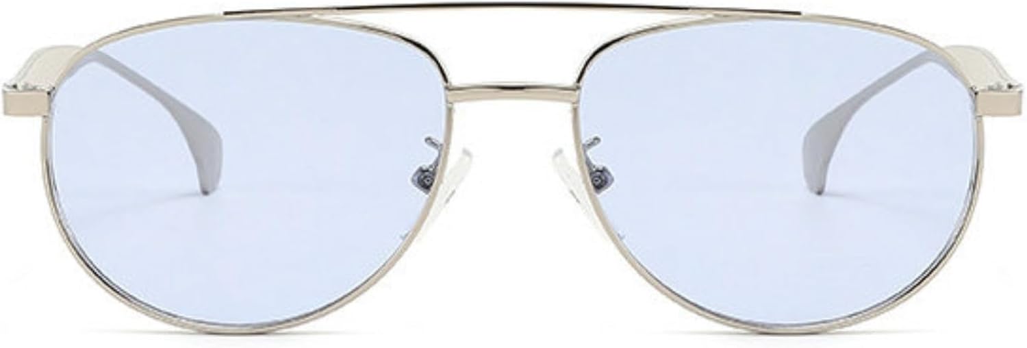 

Willochra Роскошные женские солнцезащитные очки большого размера круглой формы, мужские классические ретро-очки-пилот в металлической оправе, солнцезащитные очки с защитой от УФ-излучения UV400, C5