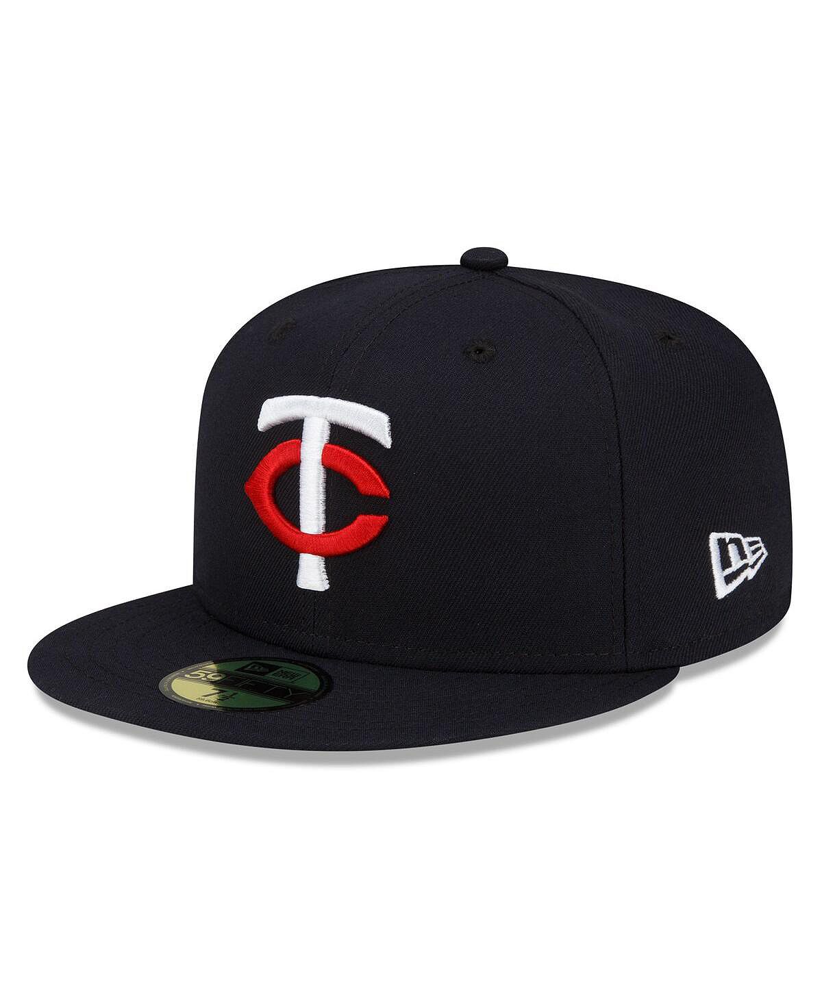 

Мужская темно-синяя шляпа Minnesota Twins Authentic Collection Home 59Fifty 2023 New Era