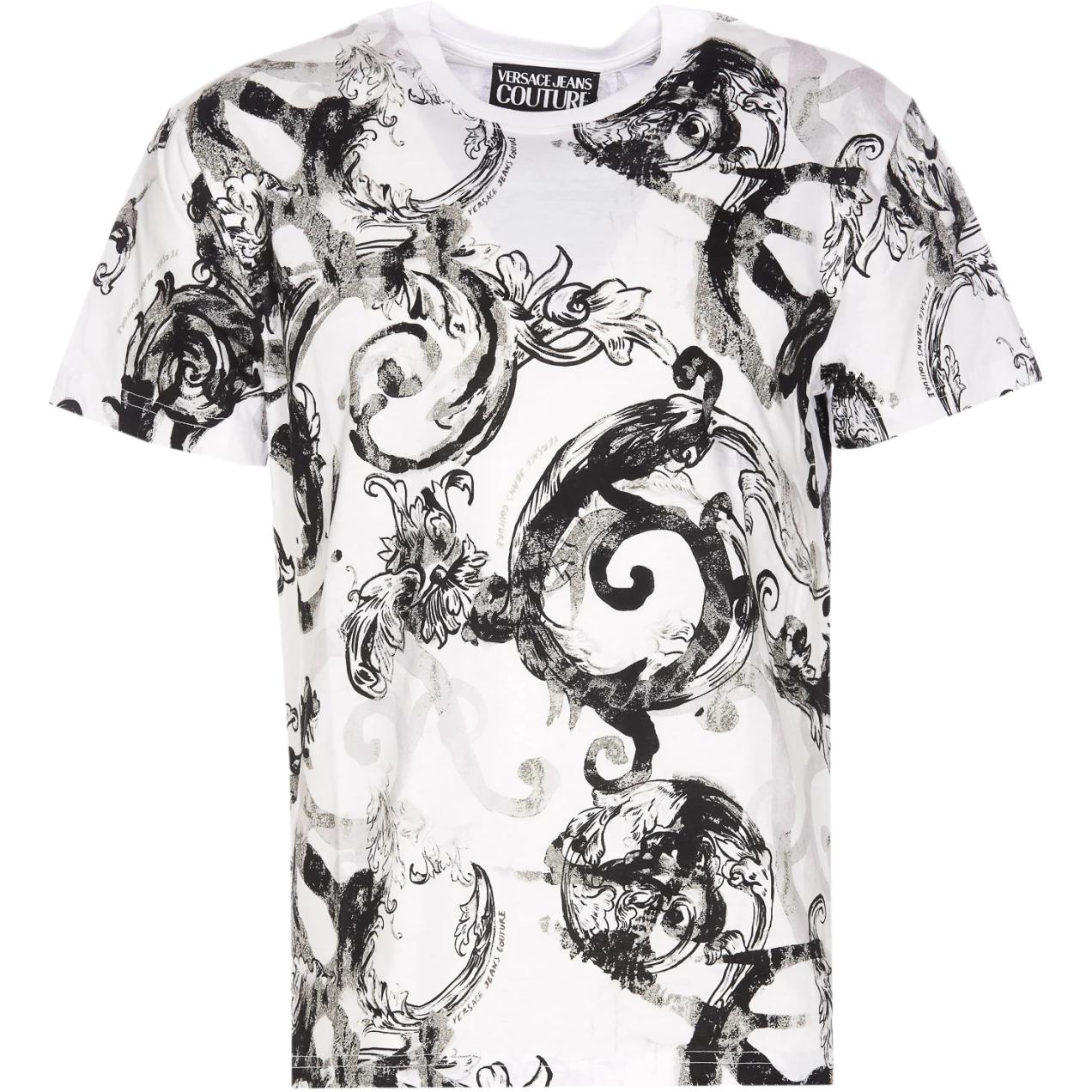 

Графическая футболка с принтом Crewneck VERSACE JEANS COUTURE, мультиколор
