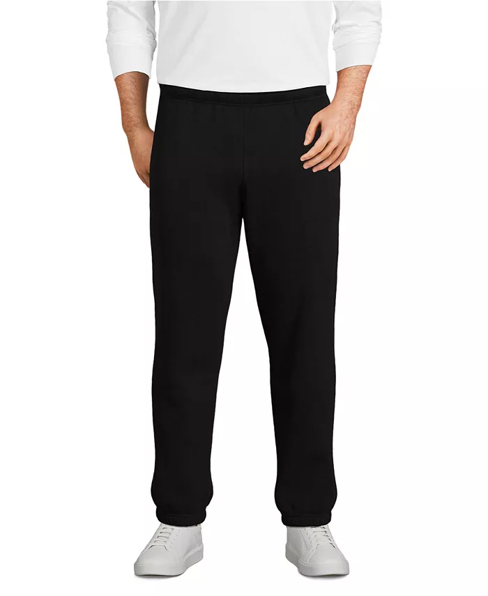 

Брюки-джоггеры Big & Tall Serious Sweats Lands' End, черный