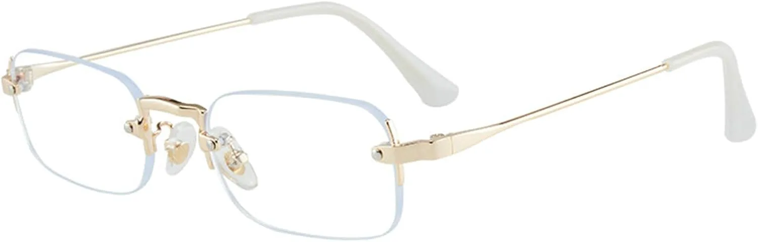 

Винтажные солнцезащитные очки Willochra без оправы, неправильной квадратной формы, модные металлические прямоугольные солнцезащитные очки для женщин и мужчин, C7