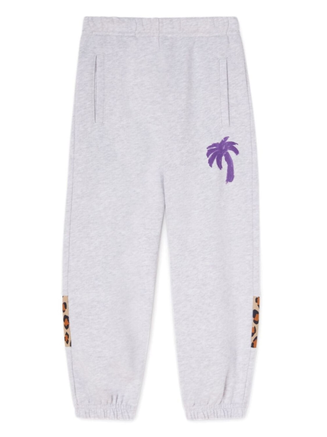 

Palm Angels Kids спортивные брюки Animalier, серый