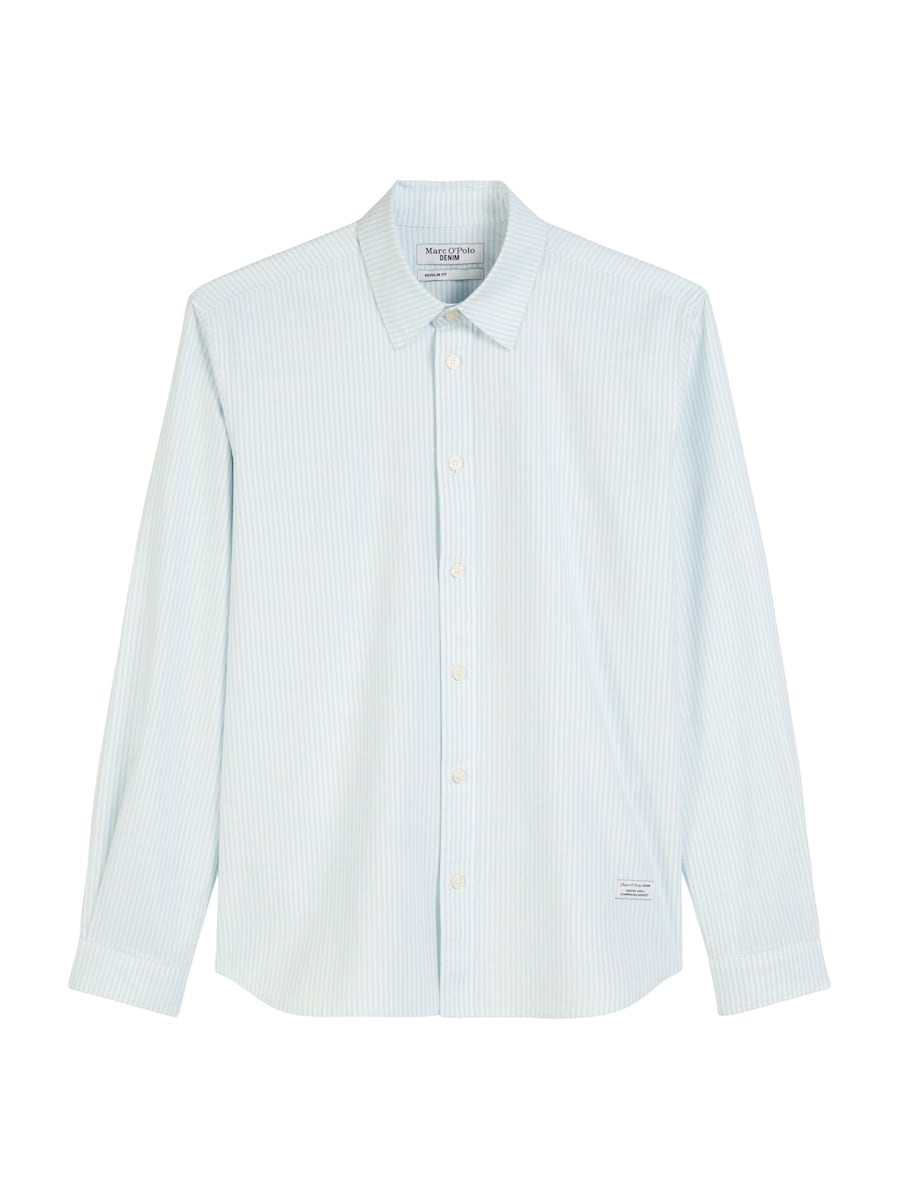 

Рубашка на пуговицах классического кроя Marc O'Polo DENIM, светло-голубой