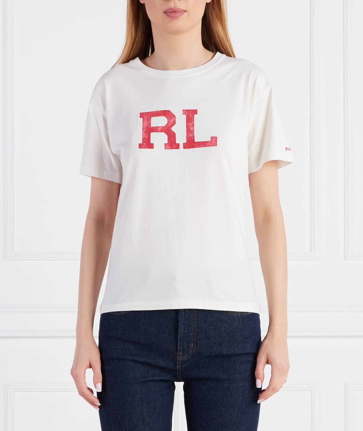 

Футболка POLO RALPH LAUREN Regular Fit, белый
