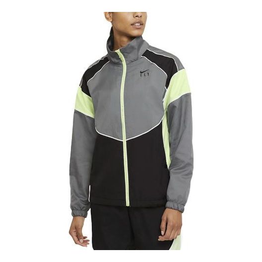 

Куртка (WMNS) Nike Swoosh Fly Colorblock Woven Sports Basketball Jacket CZ6603-084