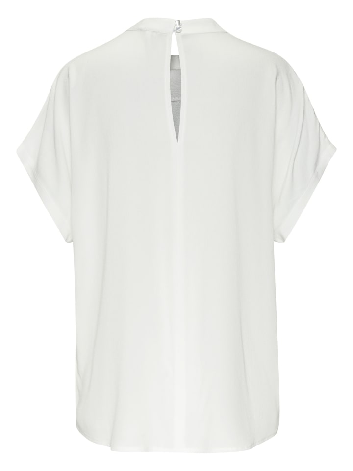 

Блузка с короткими рукавами кремового цвета LASCANA