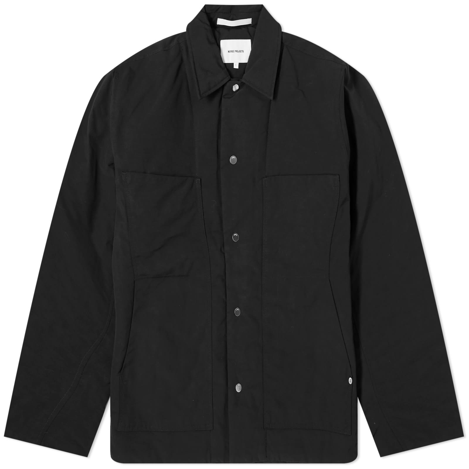 

Куртка Norse Projects Pelle Waxed Nylon Insulated, черный