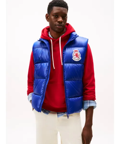 

Пуховик без рукавов Regular fit Tommy Hilfiger, синий