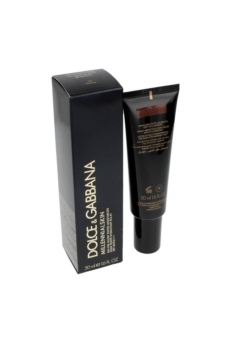 

Dolce & Gabbana, Тональный увлажняющий крем Millennialskin On The Glow, тональный крем для лица, 530 мокко, 50 мл