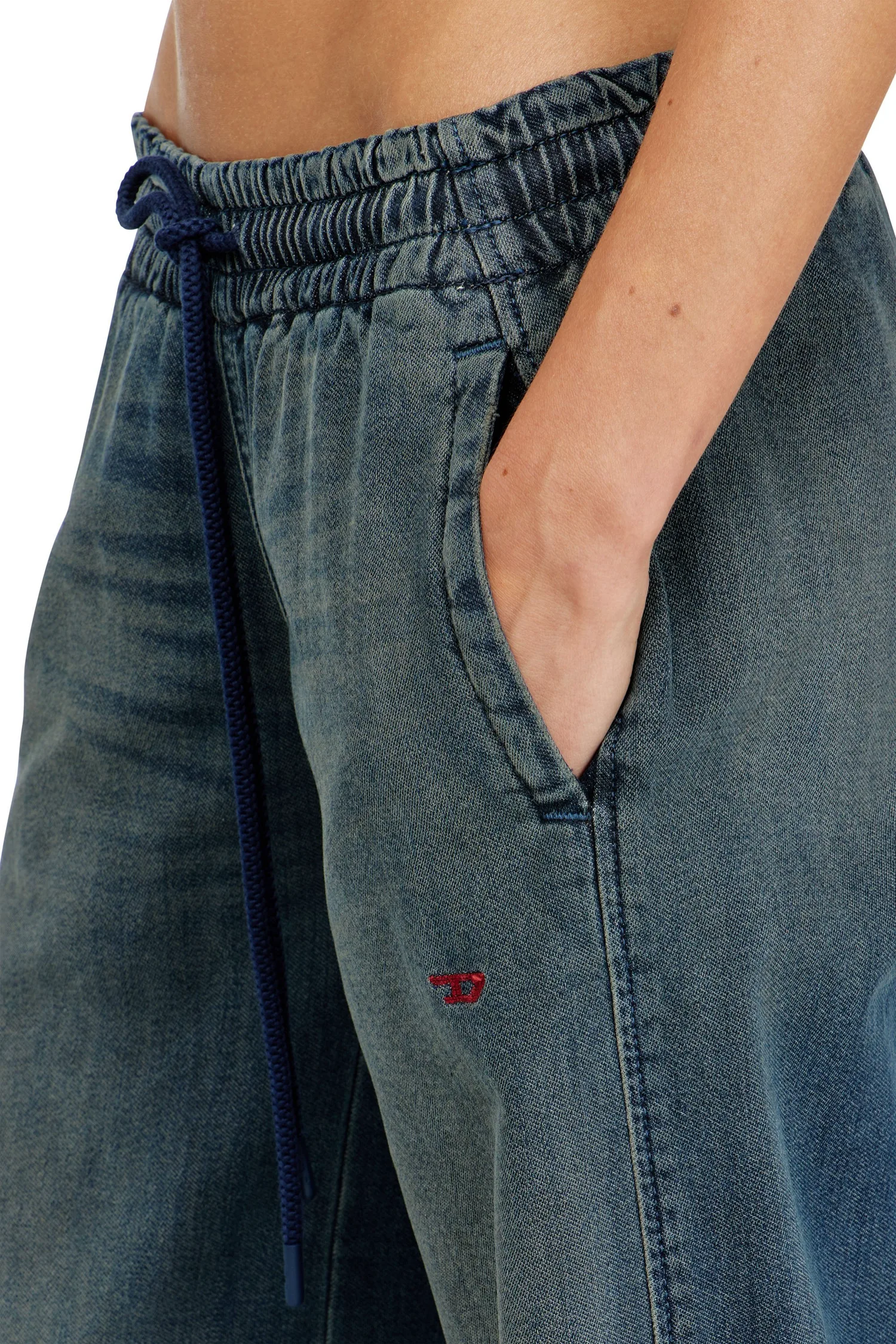 Женские джинсовые брюки-джоггеры 2078 D-AINTY JOGG Diesel, Indigo Blue — фото 4