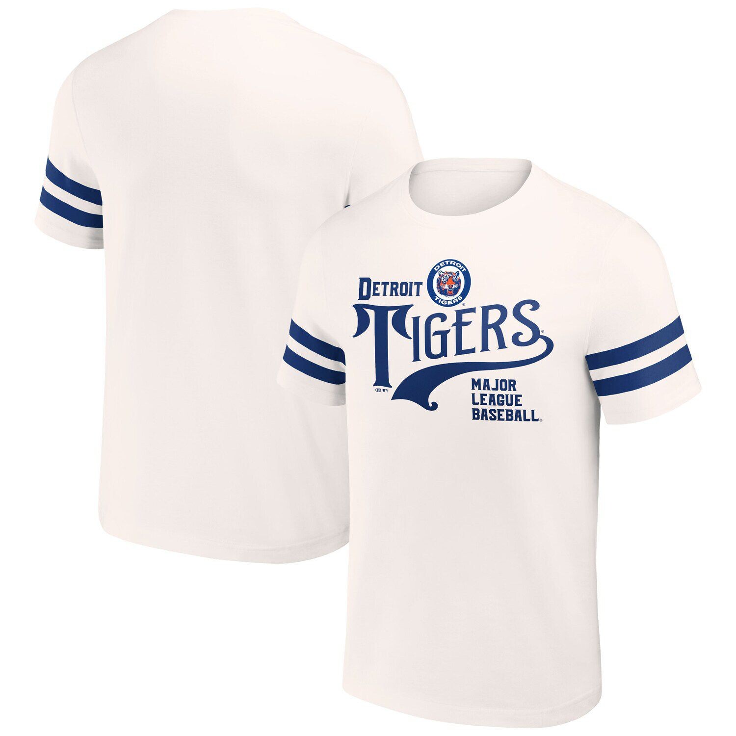 

Мужская винтажная футболка Darius Rucker Collection от Fanatics Cream Detroit Tigers Yarn Dye