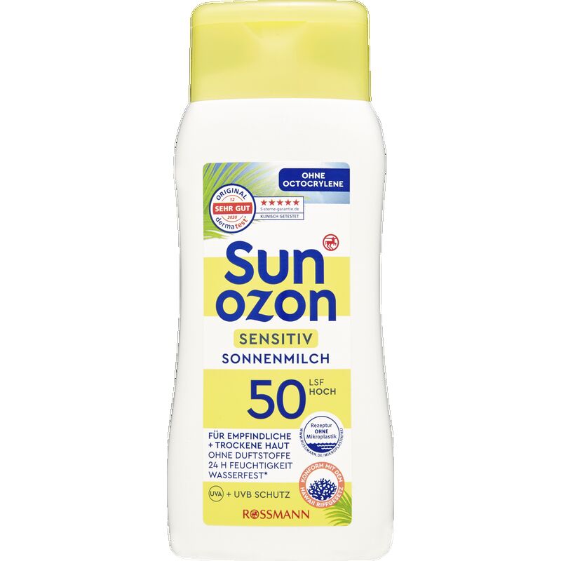 

Солнцезащитный крем SPF 50 sunozon, 200 ml